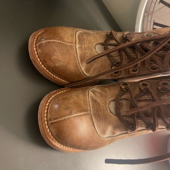 Freebird by Steven Borow Tan Leather Heeled Boots - Picture 5 of 8